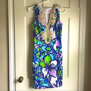 Lilly Pulitzer Catwalk Janice Shift Dress XS NWOT